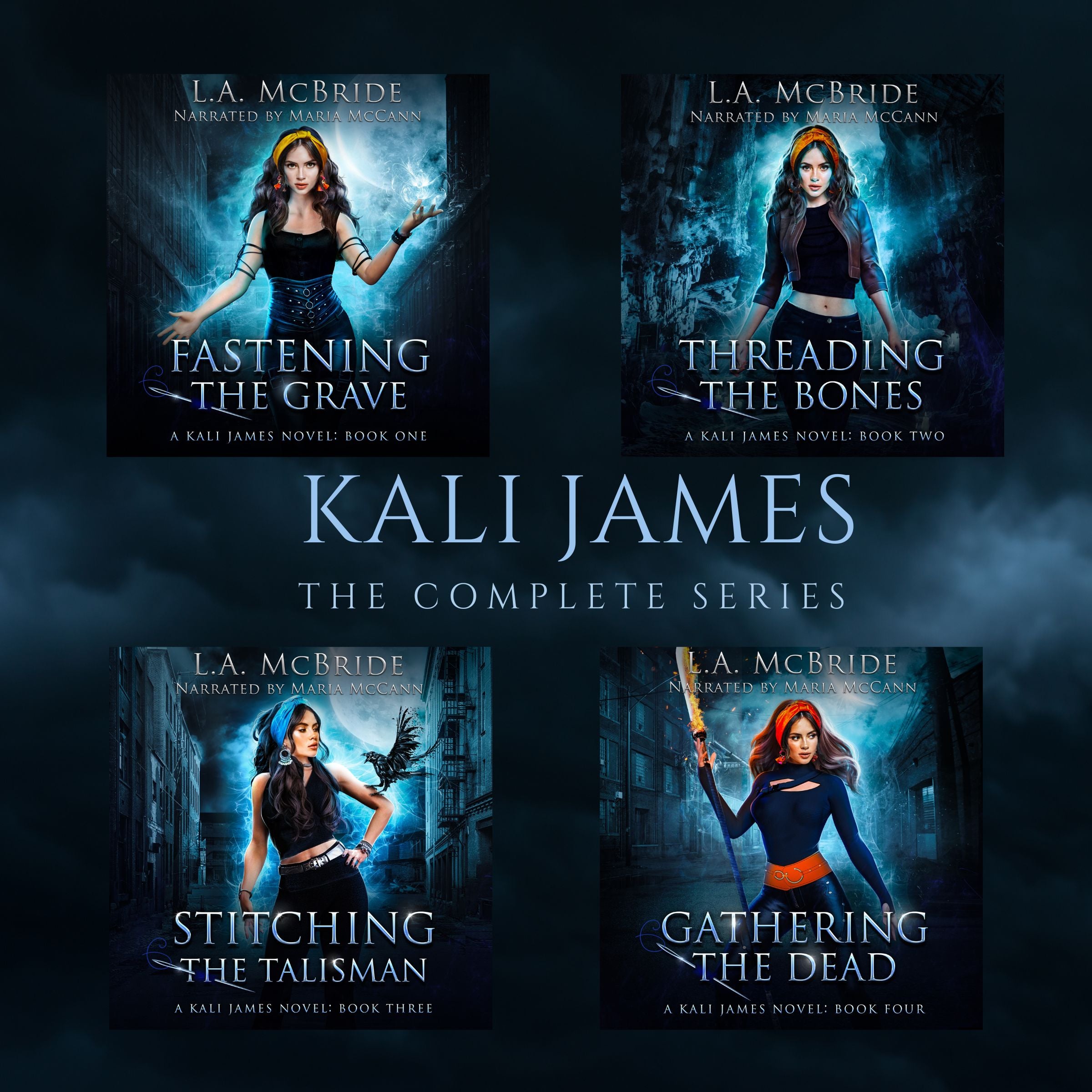 Kali James: The Complete Series Audiobook (Kali James Book 1-4)