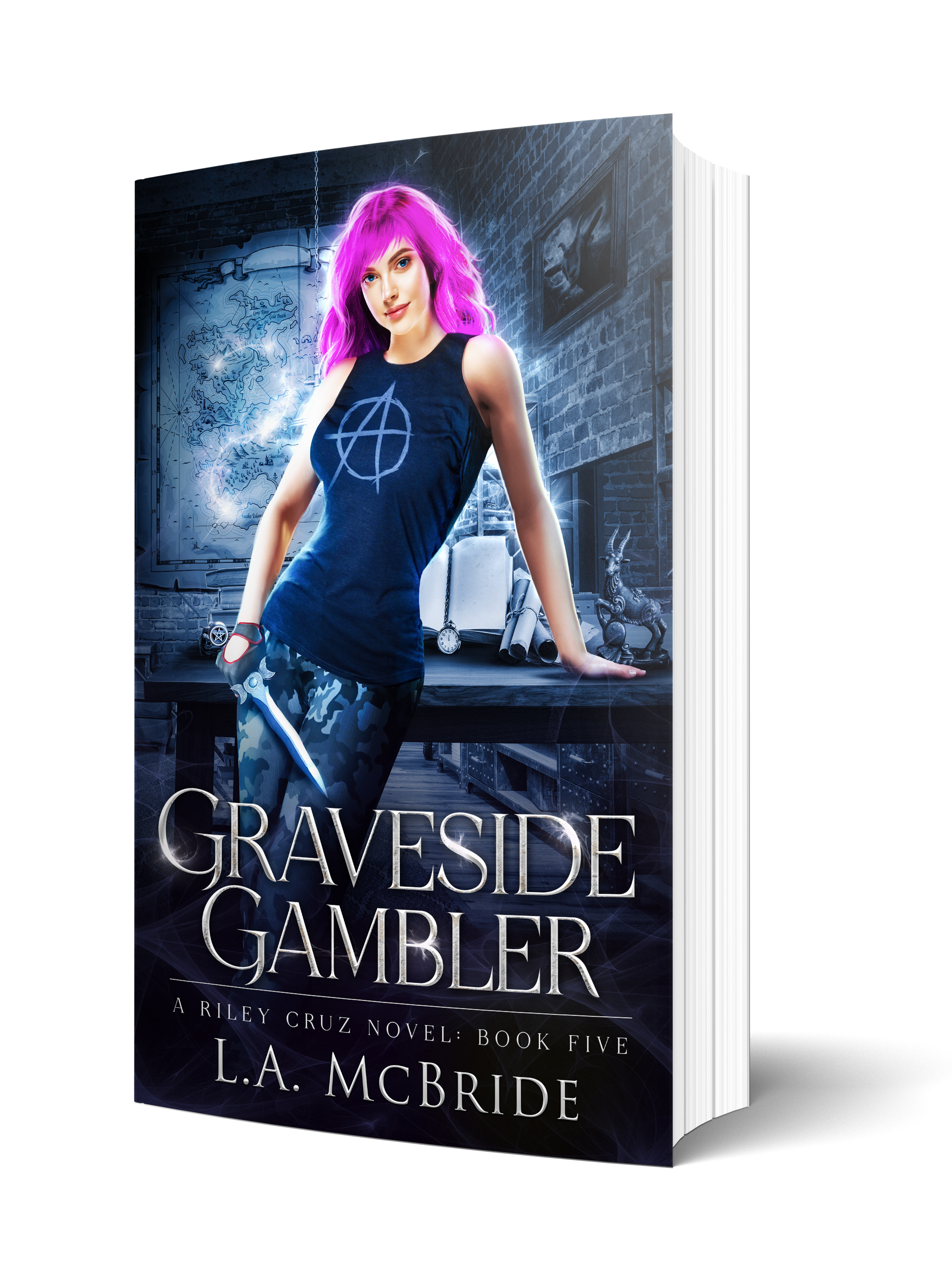 Riley Cruz Book 5: Graveside Gambler Signed Paperback