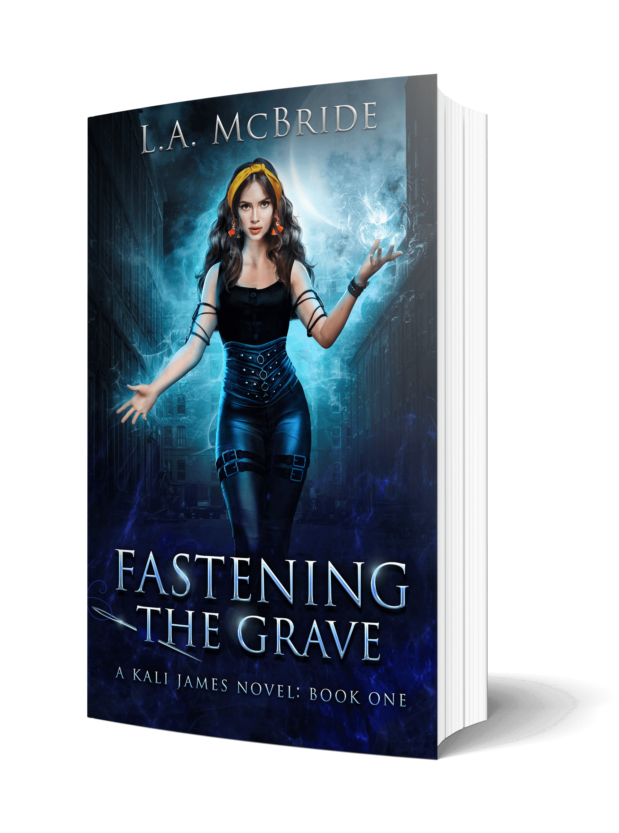 Kali James Book 1: Fastening the Grave Signed Paperback