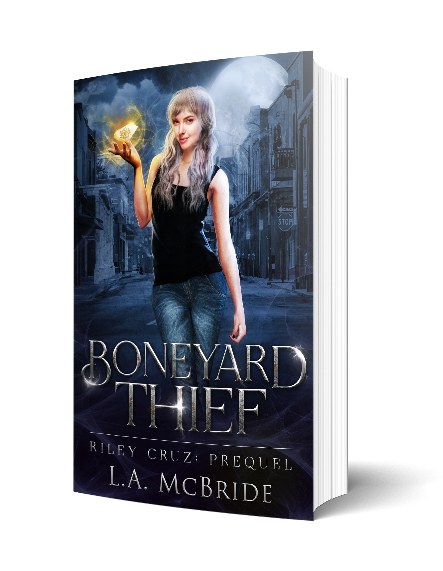 Riley Cruz Prequel: Boneyard Thief Signed Paperback