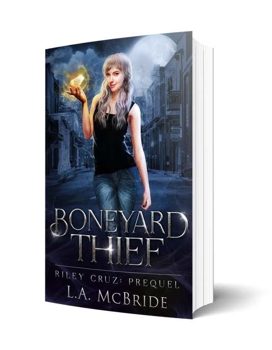 Riley Cruz Prequel: Boneyard Thief Signed Paperback