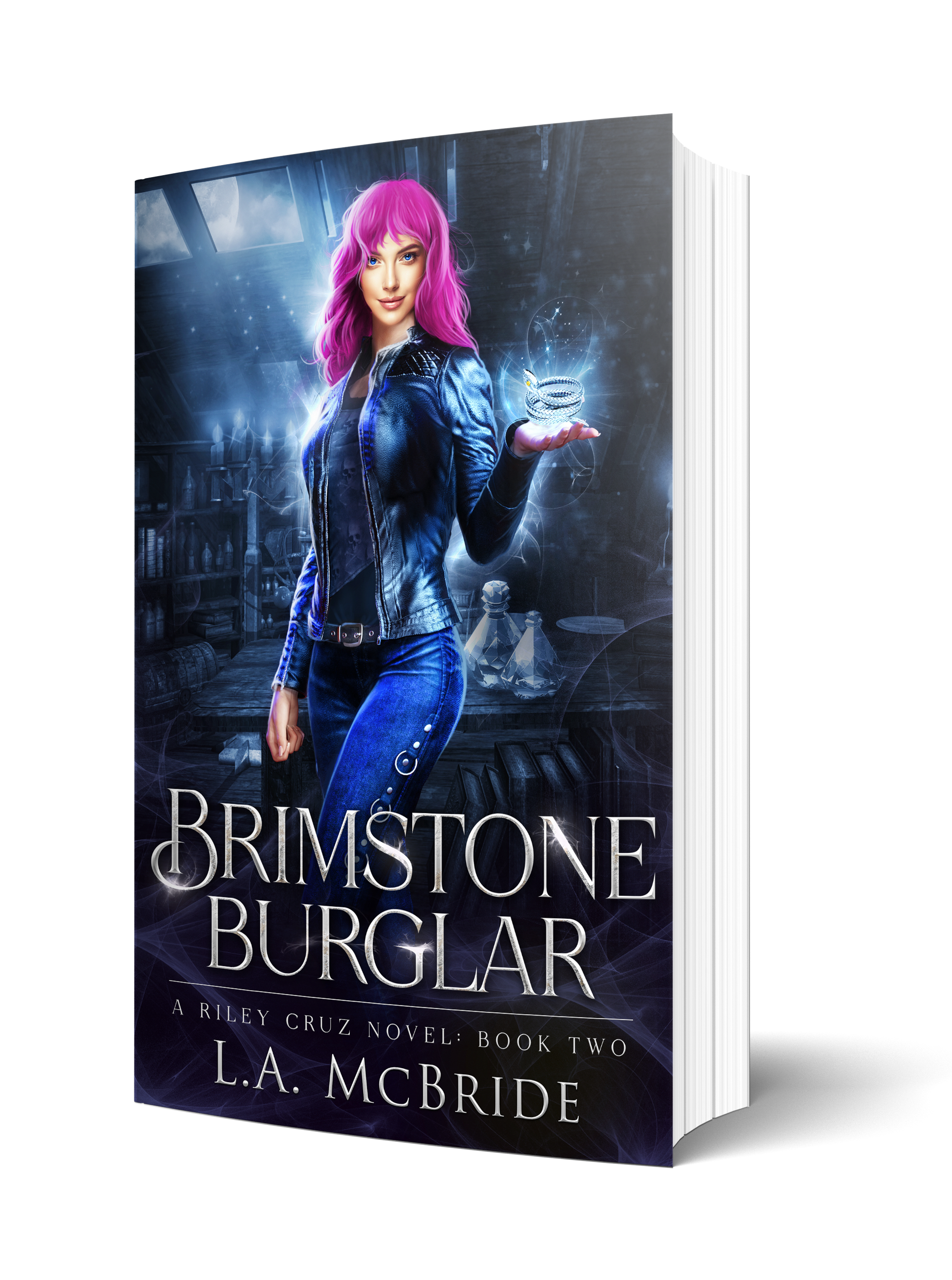 Riley Cruz Book 2: Brimstone Burglar Signed Paperback